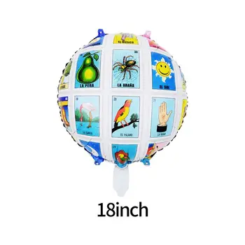 10 adet Meksika Tarot Parti Balonlar Süslemeleri Malzemeleri Parti TACO BOUT AŞK Parti Fiesta Kaktüs Helyum Folyo Balonlar TacoTwosday