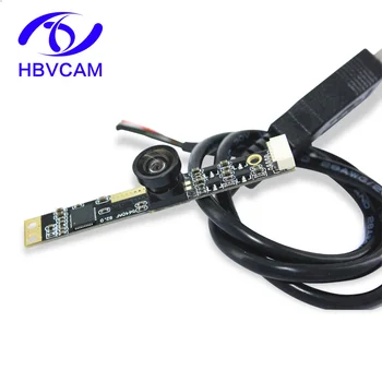 5MP HBVCAM USB Kamera Modülü 120 derece Geniş Açı OV5640 2592X1944 Sabit Odak 0