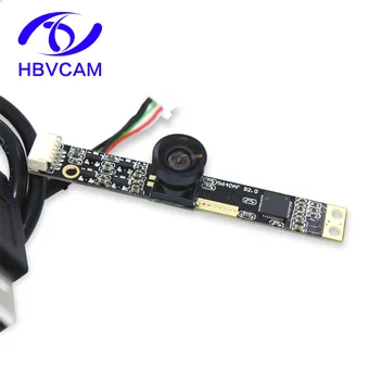 5MP HBVCAM USB Kamera Modülü 120 derece Geniş Açı OV5640 2592X1944 Sabit Odak 3