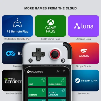 GameSir X2 Yıldırım Cep Gamepad Oyun Denetleyicisi için iPhone, Apple Arcade, MFi Oyunları, Xbox Oyun Geçiş, STADİA, xCloud, Luna