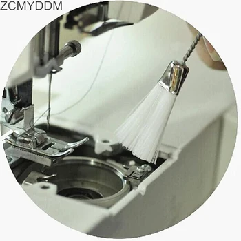 ZCMYDDM Çok fonksiyonlu Ev Çift Uçlu Temizleme Fırçası Temiz Kuyruk Temizleme dikiş makinesi DIY Dikiş Malzemeleri