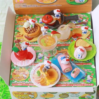 Kt Kedi Anime Figürü Kawaii Figürler Koleksiyon Figürleri Japon Benim Melody Noel Oyuncak Dekoratif Süs Hediyeler Çocuklar için