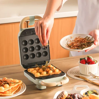 Mini Sevimli Elektrikli Sandviç Makinesi Waffle Makinesi Tost Makinesi Baker Kahvaltı Makinesi Takoyaki Gözleme Çörek Sandwichera KitchenTool