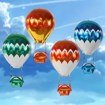 10/30/50 adet Dış Uzay Parti Folyo helyum balonları Çocuk Doğum Günü Tema Parti Dekorasyon Bebek Duş Hava Globals Çocuk Oyuncakları Kaynağı