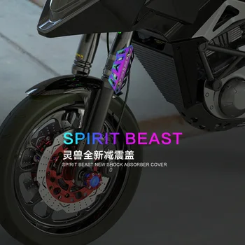 Motosiklet Ön Amortisör Çatal Süspansiyon Kapağı / koruma Kelepçesi 40-63mm Renkli Paslanmaz Honda Yamaha Kawasaki Ktm Bmw