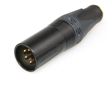 Audiocrast 3.5 mm/2.5 mmm / 4.4 mm Dengeli Dişi 4pin Dengeli XLR Erkek kulaklık Dönüştürücü Adaptör