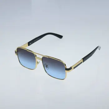 2022 Moda Unisex Klasik Retro Güneş Gözlüğü Kadın / Erkek Marka Dikdörtgen Sürüş güneş gözlüğü Shades Gözlük UV400 gafas de sol 4