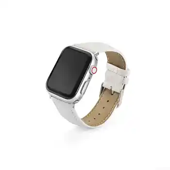 ızle bilek apple watch sapanlar için 44mm 38mm 42mm bilezik apple watch için 44mm 40mm 42mm 38mm deri kordonlu saat apple watch için