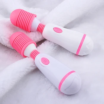ST11 Dildos AV Vibratör Sihirli Değnek Kadınlar için Klitoris Stimülatörü USB Şarj Edilebilir Masaj Ürünleri Yetişkinler için Seks Oyuncakları 18 1