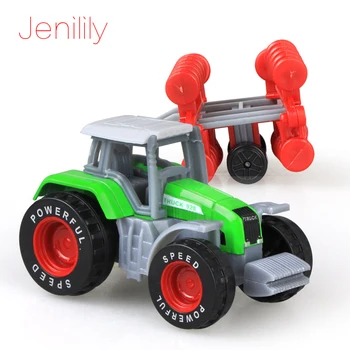 Klasik Mini Alaşım Mühendislik oyuncak arabalar Çocuklar için Traktör çiftlik araç Modeli erkek çocuk oyuncakları oyuncak Hediye