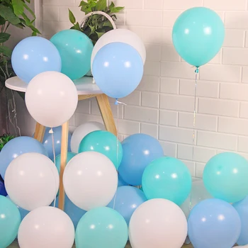 10/20 adet Beyaz pembe Lateks Balonlar Doğum Günü Partisi Süslemeleri Yetişkin Düğün Süslemeleri Helyum Globos Bebek Duş Balon