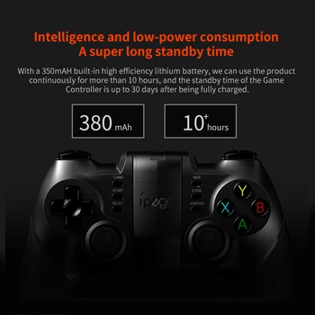 Ipgea PG - 9076 kablosuz bluetooth Gamepad 2.4 G WİFİ Oyun Denetleyicisi PUBG için Oyun Konsolu Joystick Android ıOS PC TV Kutusu