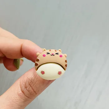 1 Adet çocuk Hayvanlar Yüzük Kurbağa Ayı Unicorn Şekil Yüzük Seti Mix Parmak Takı Yüzük Çocuk Kız Erkek Oyuncaklar