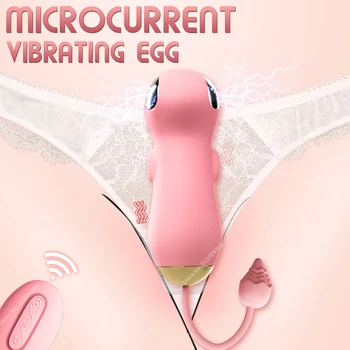 Elektrik Çarpması Vibratör Kadınlar için Uzaktan Kumanda Vajinal Stimülasyon Kegel Topu Çift Flört Seks Oyuncakları Kadın Mastürbasyon Yumurta 4