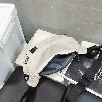 Unisex Naylon Bel Çantaları Sokak Hip Hop bel çantası Telefon Paketi Yeni Yüksek Kapasiteli Göğüs Çantası omuz çantaları Moda Trendi Bel Paketleri