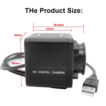 8MP 3264X2448 CMOS IMX179 CCTV USB Kamerası Otofokus Hiçbir Bozulma Lens Hd USB Endüstriyel Durumda İçinde Gözetim USB Kamera 1