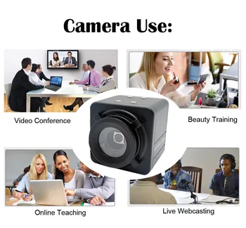 8MP 3264X2448 CMOS IMX179 CCTV USB Kamerası Otofokus Hiçbir Bozulma Lens Hd USB Endüstriyel Durumda İçinde Gözetim USB Kamera 5