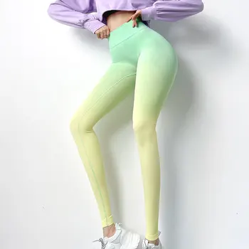 Tayt Kadın Spor Yoga Pantolon Kadın Butt Push Up Legging Egzersiz Spor Pantolon Kadın Tayt Spor Yoga Tayt 3