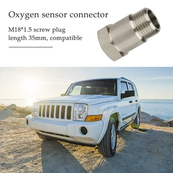 Evrensel M18x1. 5 Araba Oksijen Sensörü Adaptörü Araba Motor ışığı Genişletici Koruyucu Kabuk Fiş Adaptörü Oto Aksesuarları 5