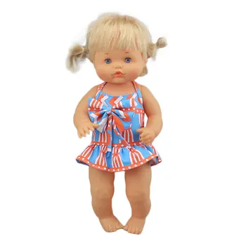 2022 Yeni Güzel Bikini 42 cm Nenuco Bebek 17 İnç Bebek oyuncak bebek giysileri 1
