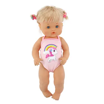 2022 Yeni Güzel Bikini 42 cm Nenuco Bebek 17 İnç Bebek oyuncak bebek giysileri 4