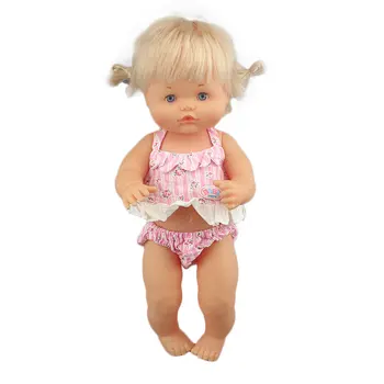 2022 Yeni Güzel Bikini 42 cm Nenuco Bebek 17 İnç Bebek oyuncak bebek giysileri 5