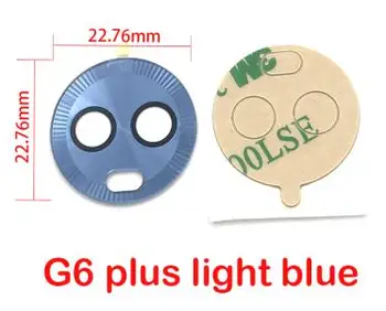 2 Adet / grup, Orijinal Moto X4 G8 Oyun G6 G5 G5s G8 Artı Z2 Kuvvet Oyun G7 Güç Arka Arka Kamera Cam Lens Yapıştırıcı İle