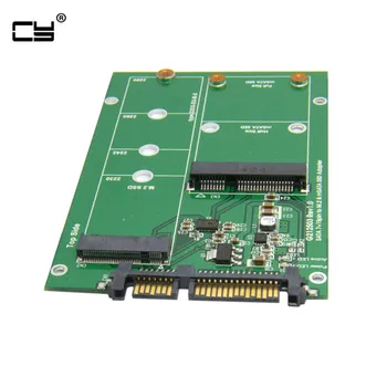 2 in 1 Combo Mini PCI - E 2 Şeritli M. 2 NGFF ve mSATA SSD SATA 3.0 III Adaptör Dönüştürücü PCBA