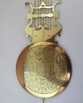 Mekanik Büyükbaba duvar saati Sarkaç Büyük Saat Sarkaç Metal Accesorios De Reloj De Pared Saat Aksesuarları EB5PJ