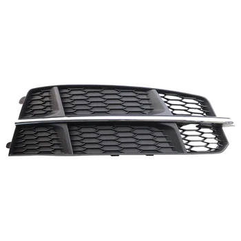Otomatik Sol Sağ Yan Ön Alt Tampon Sis farı ızgarası ızgara kapağı Değiştirme Audi A6 (C7) S HATTI 14-18 1