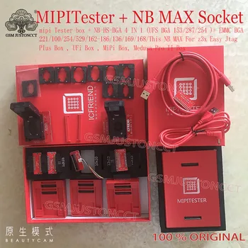 Mıpı Test kutusu + NB MAX Soket (NB-HS-BGA 4 İN 1 (UFS BGA 153/287/254 )+ EMMC BGA 221/100/254/529/162-186/136/169/168) 3