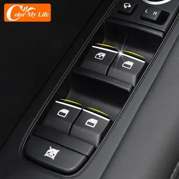 Kia Sportage için SL 3 R Sportage3 Çerçevesİ 2011-Paslanmaz Çelik Araba Pencere Kaldırıcı Anahtarı Paneli Topuzu Trim Sticker LHD 0