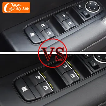 Kia Sportage için SL 3 R Sportage3 Çerçevesİ 2011-Paslanmaz Çelik Araba Pencere Kaldırıcı Anahtarı Paneli Topuzu Trim Sticker LHD 2