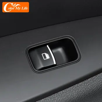 Kia Sportage için SL 3 R Sportage3 Çerçevesİ 2011-Paslanmaz Çelik Araba Pencere Kaldırıcı Anahtarı Paneli Topuzu Trim Sticker LHD 4