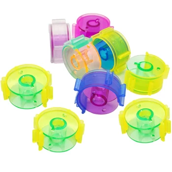 50 adet Dikiş Bobin Klip Küçük Kelepçeler Tutucu Renkli Plastik İplik Klipleri Dikiş Aracı İplik Makarası Organize Malzemeleri 1
