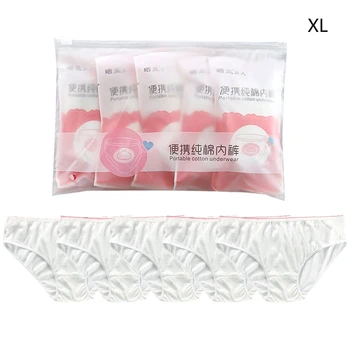 Tek kullanımlık Külot M/L/X/XL/2XL / 3XL 5 Set Hamile Kadınlar Tuvalet Banyo Duş Giysi Değiştirme Malzemeleri