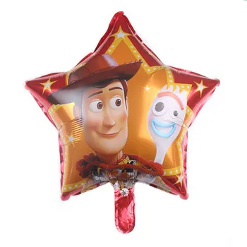 1 adet Disney Oyuncak Hikayesi Balonlar Buzz Lightyear Ahşap Folyo balon çocuk Doğum Günü Partisi Dekoratif BalloonsBoy Balonlar Oyuncaklar