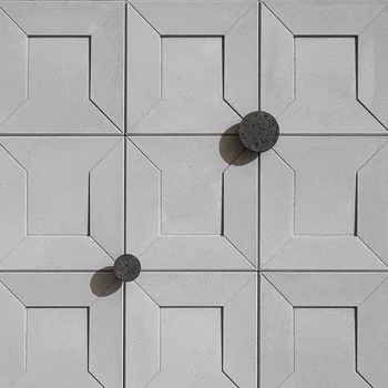 Geometrik altıgen doku beton duvar tuğla silikon kalıp yaratıcı DIY kare çimento sıva arka plan duvar kalıp