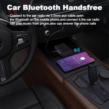 Tebe aptX / aptX-LL Bluetooth 5.0 Ses Alıcısı 3.5 mm Aux RCA NFC Kablosuz Stereo Müzik Adaptörü için Hoparlör Araba 1