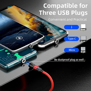 5/1 Adet Manyetik Konnektör İpuçları Kafa C Tipi Android Cihazlar, manyetik Telefon Kablosu Adaptörü Samsung Huawei Xiaomi için