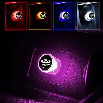 Araba Mini USB LED Renkli Neon Dekoratif atmosfer ışığı Nissan Tiida Qashqai İçin J11 J10 Juke Versa Başladı Mart Aksesuarları 2
