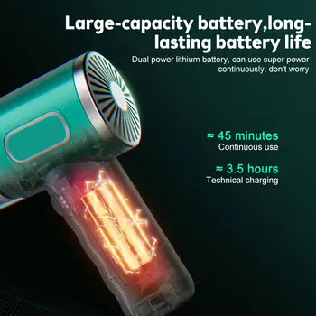 29000PA Akülü Mini Araba Elektrikli Süpürge USB Şarj Edilebilir Taşınabilir Ev Çift Kullanımlı 120W ıslak ve kuru Elektrikli Süpürge temizleyici