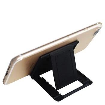 Telefon Tutucu Masası Standı Taşınabilir Cep Telefonu Tripod iPhone Xsmax Huawei P30 Xiaomi Mi 9 Plastik Katlanabilir Masa Tutucu 4