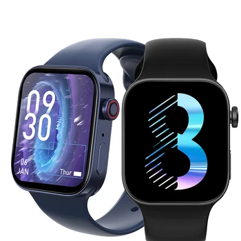 Orijinal IWO 15 Serisi 8 akıllı saat Kalp Hızı Erkekler Kadınlar Spor İzci Spor Smartwatch Android Apple IOS Telefon PK W27