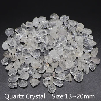 13-20mm Doğal Kuvars Kristal Ve şifa Taşları Çakıl Numune Mineraller Reiki Taşlar Ev Akvaryum Dekorasyon hediye 1