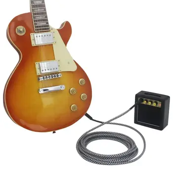 COCA PG-3 Mini Elektrikli gitar amplifikatörü Gitar Amp 5W Hoparlör Gitar Aksesuarları Yaylı müzik enstrümanı 3