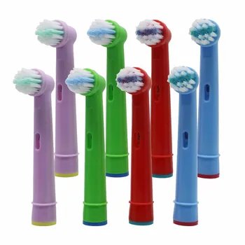 8 adet Yedek Çocuk Çocuk Diş Fırçası Kafaları Oral-B Elektrikli Diş Fırçası Fit Advance Güç/Pro Sağlık/Triumph / 3D Excel