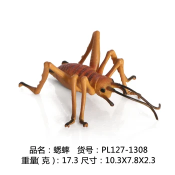 Böcek Modelleri Simülasyon Geyik Böceği Örümcek Bal Arısı Bayan böceği Mantis Kelebek PVC Hayvan Modelleri Dekorasyon Heykelcik oyuncaklar