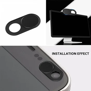 1/3/6 Adet! Webcam Kapağı Anti Casus Metal Malzeme Gizlilik Yükseltme Telefon Gizlilik Sticker iPhone Smartphone Dizüstü PC Tablet len