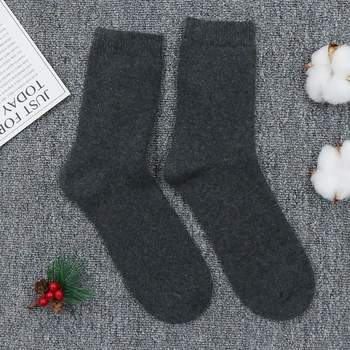 Kış Peluş Yün Çorap Kaşmir Yün Kalınlaşmak Çorap Pamuk Çorap Kapalı Kat Çorap Havlu Orta Tüp Çorap 0